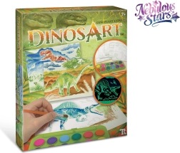 DinosArt čarobni akvarel set za djecu