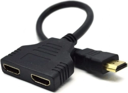 Two-port passive HDMI splitter