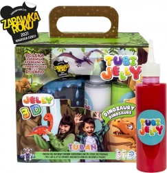 TUBAN Tubi Jelly dinosaurussen – klein aquarium creatieve set