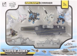 Portaerei con accessori per bambini