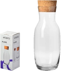 Carafe with Natural Cork Pure 1 l Krosno