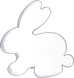 Čelični kalup za izrezivanje zeko 10 cm