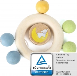 Small Foot wooden rattle Lotta