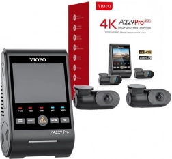 Viofo A229 Pro 3CH 4K WiFi GPS Dash Cam