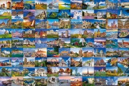 Puzzle Ravensburger Belli luoghi d'Europa 3000 pezzi