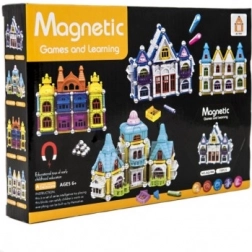 Magnetic Building Set House 75 pcs