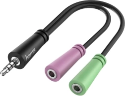 Adapter Jack 3,5 mm 4-polni na 2x Jack 3,5 mm