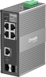 Commutateur industriel OMADA IES206G, switch gigabit 6 ports easy managed