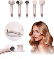 Asciugacapelli multifunzione cremoso 5 in 1 con ionizzazione