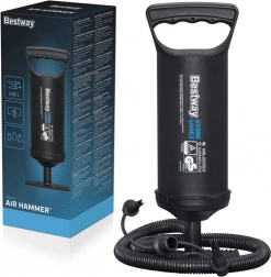 Pompa a pistone manuale Bestway con 3 adattatori