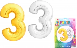 Nafukani balon u obliku broja 3