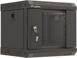 Viseći instalacijski ormarić Lanberg Rack WF11 10" 4U 300x300 crna
