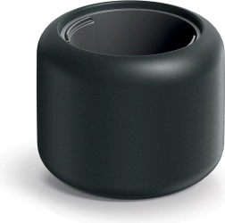 Jardinière Ethick Ulpho avec bac intérieur, 40 cm, gris foncé