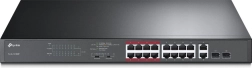 16-poorts PoE+ switch TL-SL1218MP met gigabit RJ45-poorten en SFP-slots