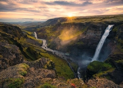 Ravensburger Puzzle 1000 Pieces – Háifoss Waterfall, Iceland