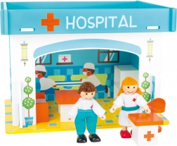 Wooden Hospital with Accessories small foot