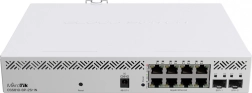 MIKROTIK PoE Gigabit Switch with 8 Ports and 2× SFP+ 10 Gb/s