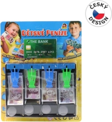 Cash Register with Czech Money 28 × 22 cm