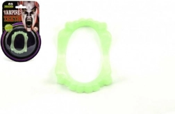 Denti da vampiro luminosi per il carnevale