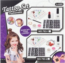 Tatuaggi glitter per ragazze – set creativo