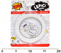 Double-sided adhesive tape 18mm x 4m