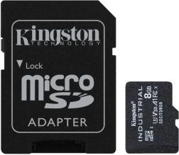 Scheda di memoria microSD industriale 8 GB UHS‑I CL10 senza adattatore