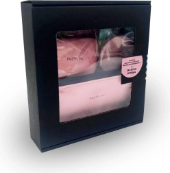 PASTELINI Gift Set Pink – wallet, cosmetic pouch, mirror and manicure set
