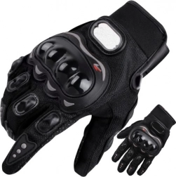 Black Motorcycle Gloves XL TRIZAND