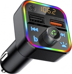 FM Transmitter BLOW med Bluetooth 5.1 og QC3.0, RGB-belysning