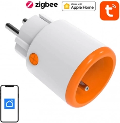 NEO Smart Plug with Energy Monitoring, Zigbee 3.0, 16 A, FR, compatible with Apple Home, Google Home and Alexa