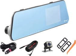 Rearview Mirror Dash Cam TRACER Mensa 4.0D Full HD with Rear Camera