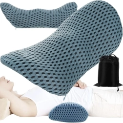 Trizand acupressure mat set with pillow, 2 massage balls and case