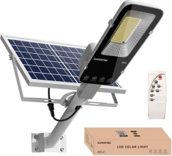 Solarny LED lamp Superfire z pilotem, 1200 lm, IP65