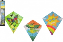 flying nylon kite 60 × 70 cm, 3 designs