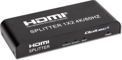 Aktivní HDMI splitter 1x2 4K/60 Hz QOLTEC