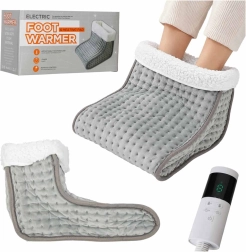 Electric heated foot warmer boot 75 W with timer and 9 levels - 1 piece