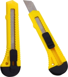 Žuti segmentni nož 20 mm