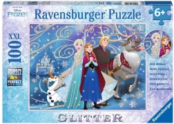 Puzzle XXL 100 pcs Frozen Sparkling Snow