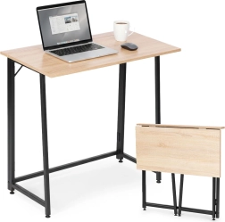 Scrivania pieghevole 80 × 45 cm in stile loft MODERNHOME