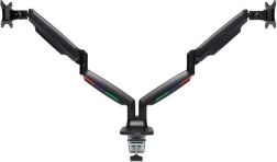 bras double pour moniteur avec réglage fluide de la hauteur SMARTFIT