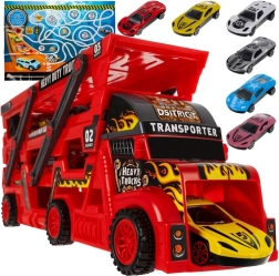 Camion TIR con lanciatore e 6 automobiline