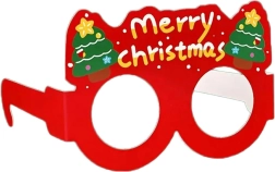 BQ89A PAPER CHRISTMAS GLASSES FOR CHILDREN