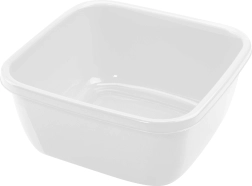 Heidrun Plastic Square Wash Basin 15 l, Assorted Colors