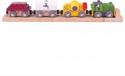 Bigjigs Rail treno da costruzione in legno