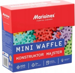 MARIOINEX MINI WAFFLE KONSTRUKTOR MAJSTER Construction Set – 200 pieces