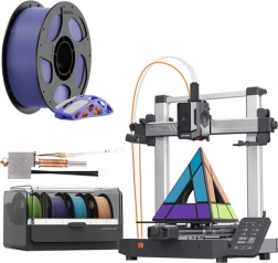 Anycubic Kobra 3 V2 Combo 3D Printer with Multicolor Printing, Hotend and Free Filament