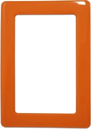Cornice magnetica autoadesiva 13x8,1 cm - arancione