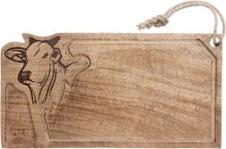 Skære- og serveringsbræt i mangotræ 45 × 22 cm