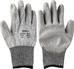 Vágásálló kesztyűk Deli Tools L