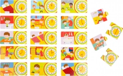 Small Foot Puzzle en bois Horloge